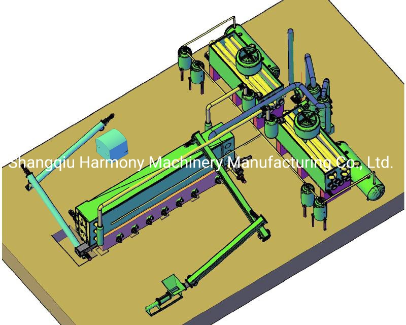 Waste Tyre Recycling to Oil Energy Continuous Pyrolsyis System