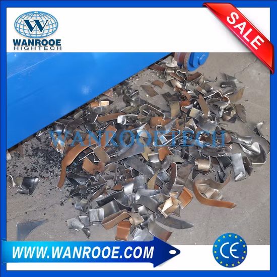 Doppio albero Rifiuti Cartone Carta Pneumatico Gomma Rottami metallici Legno Grumo Botti Tamburi Tubi e trituratore di plastica per la macchina di riciclaggio